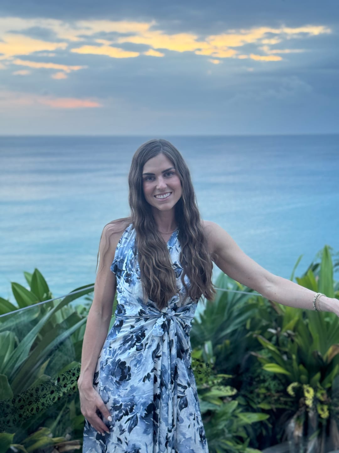 Customer photo review of Show Skirt - Sapphire Bloom