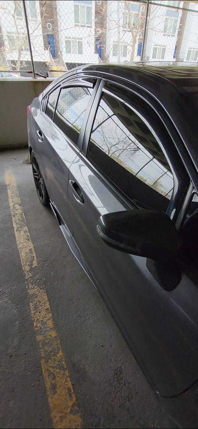Customer photo review of Fit 2015-2019 Subaru Legacy In-Channel Vent Window Visors Rain Sun Wind Guards Shade Deflectors