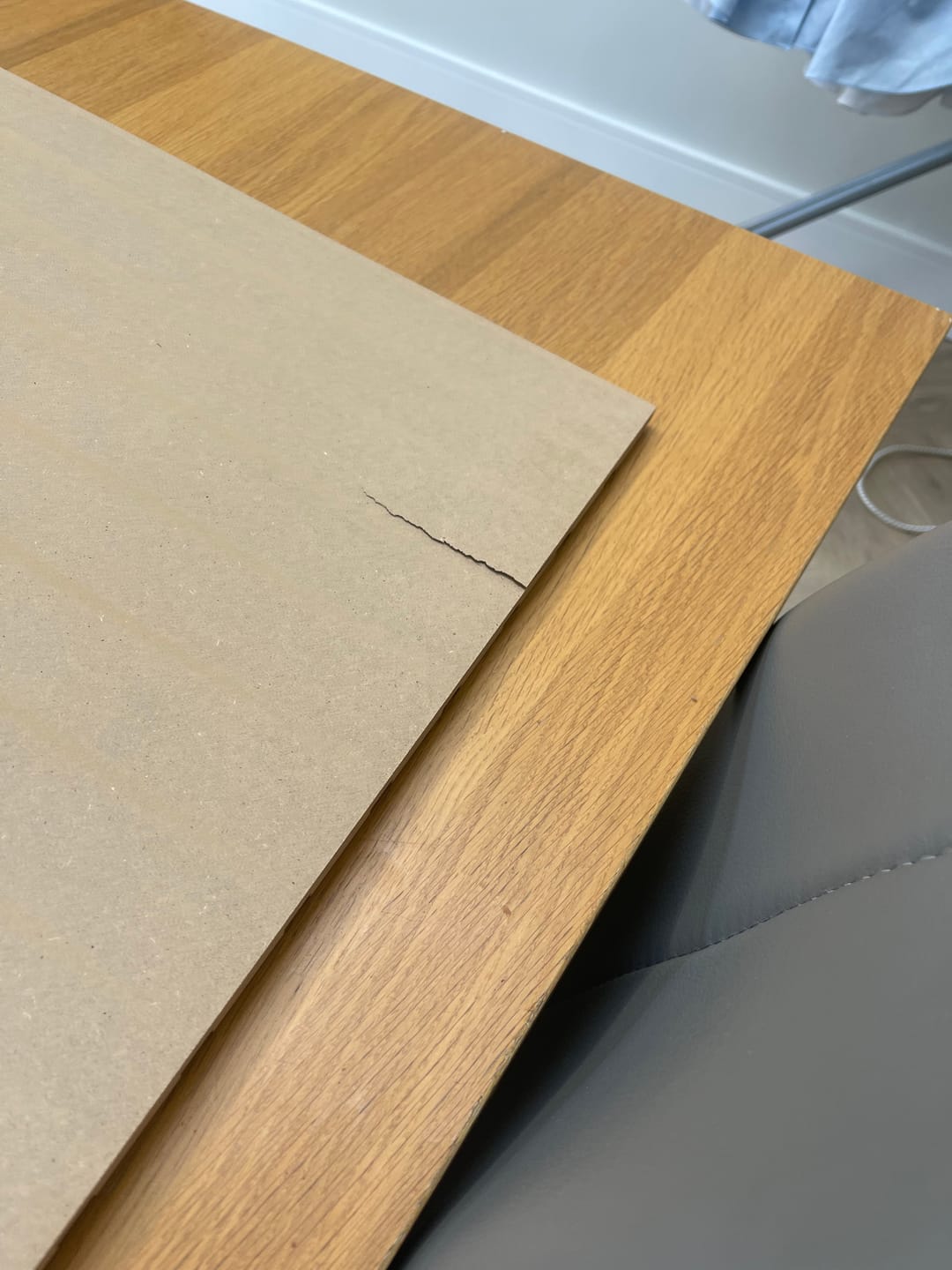 Customer photo review of Paintable MDF Slat Wall Panel (Different Sizes)
