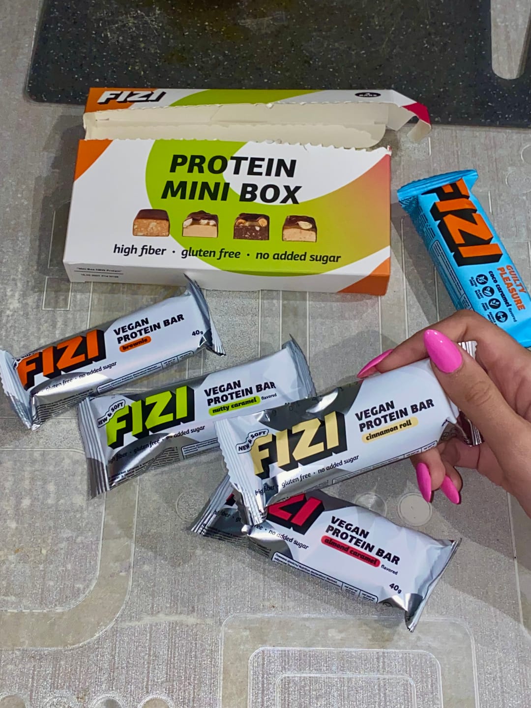 Customer photo review of Mini box Protein x4 шт.