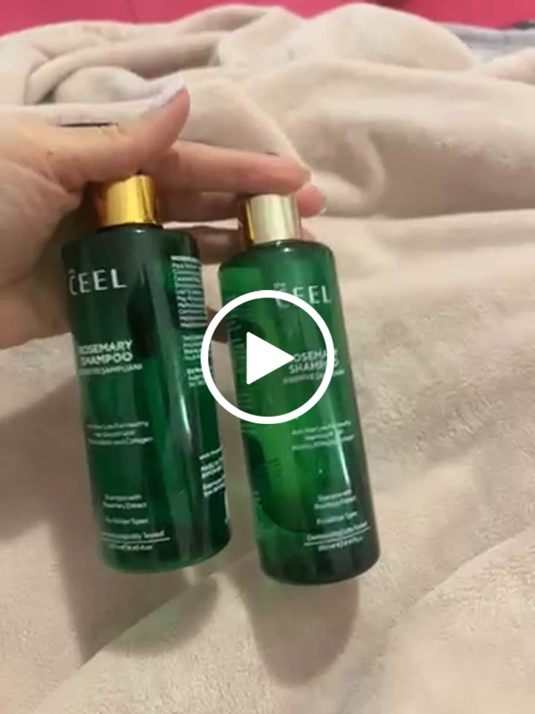 Customer video review of Ruzmarin šampon protiv opadanja kose i za jači koren