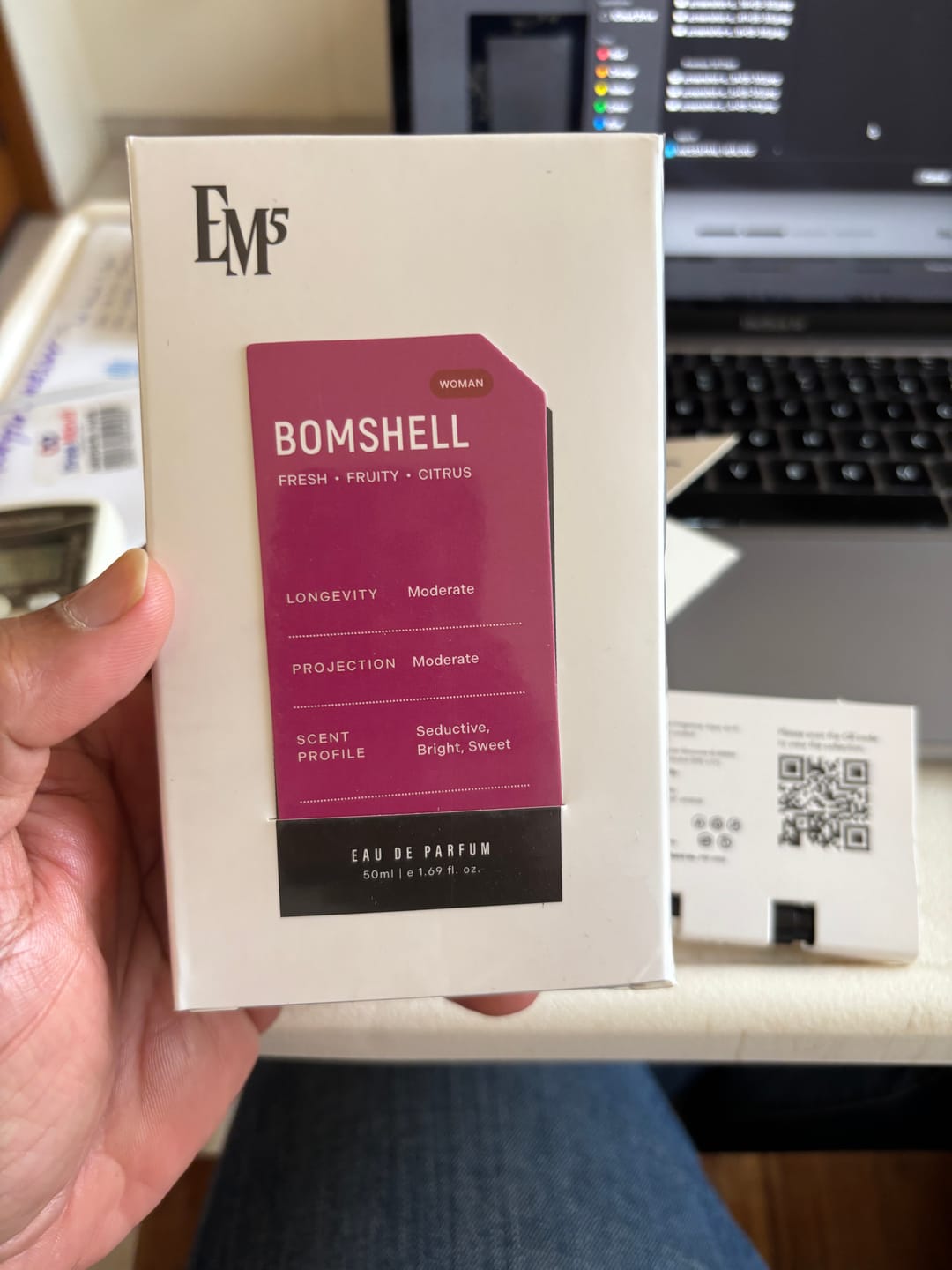 Customer photo review of Bomshell | Eau De Parfum