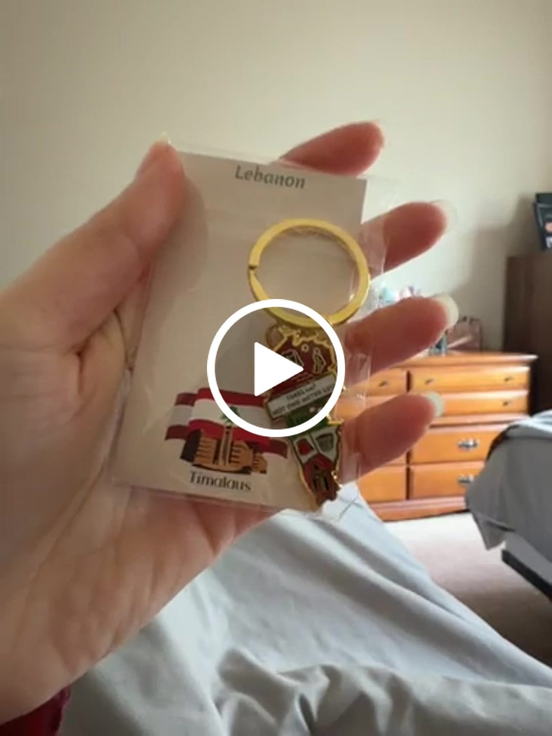 Customer video review of 🎁 Lebanon Enamel Pin (100% off)