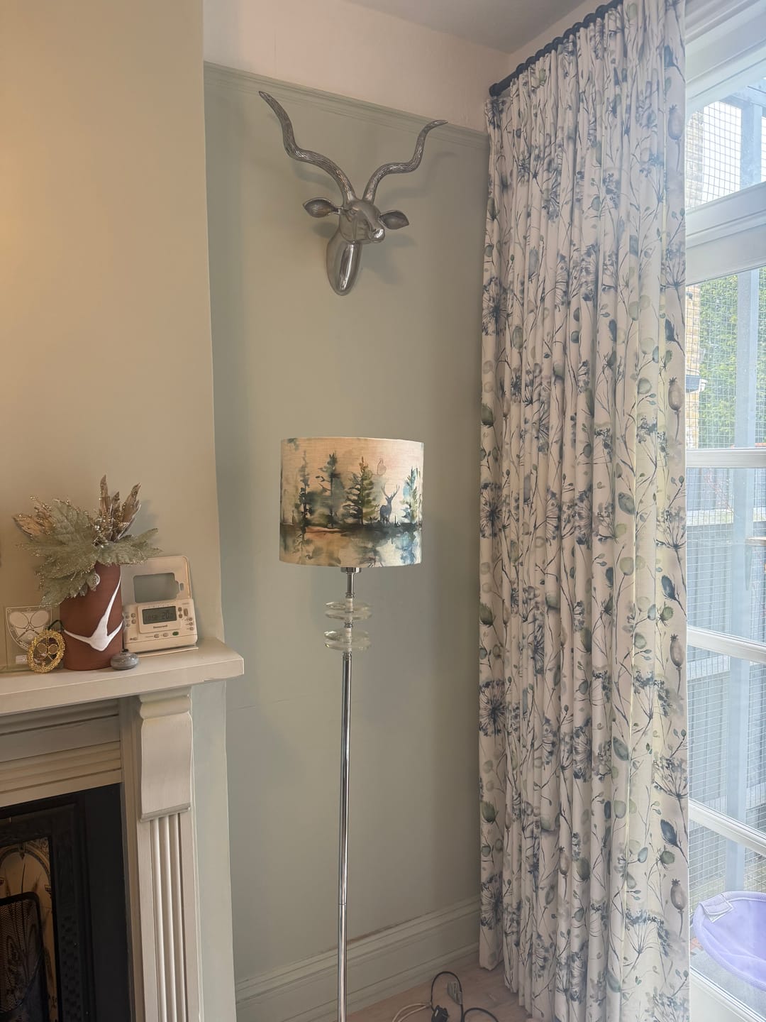 Customer photo review of Wilderness Handmade Handmade Lampshade