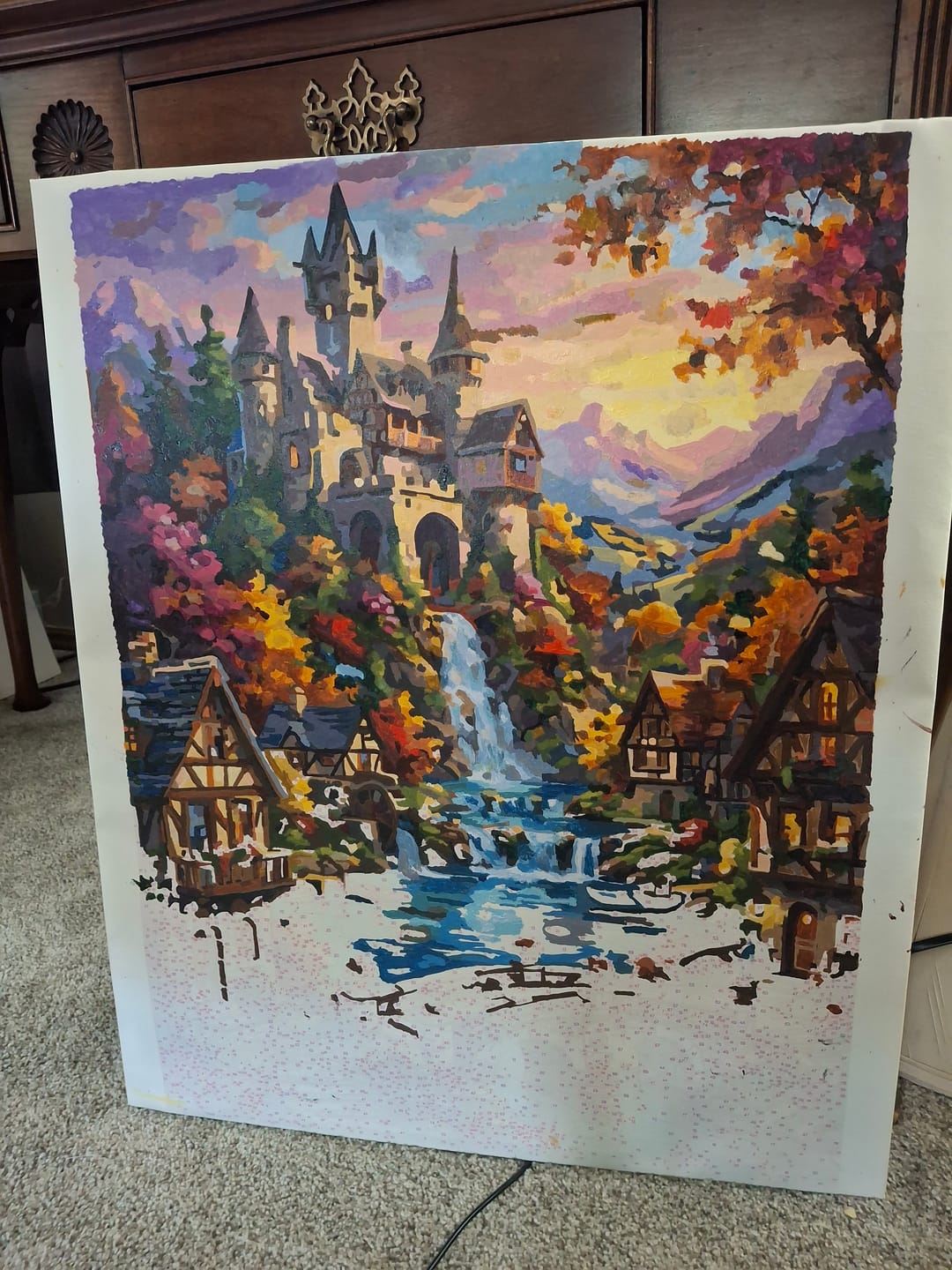 Customer photo review of Castle Falls Village (80 Colors)