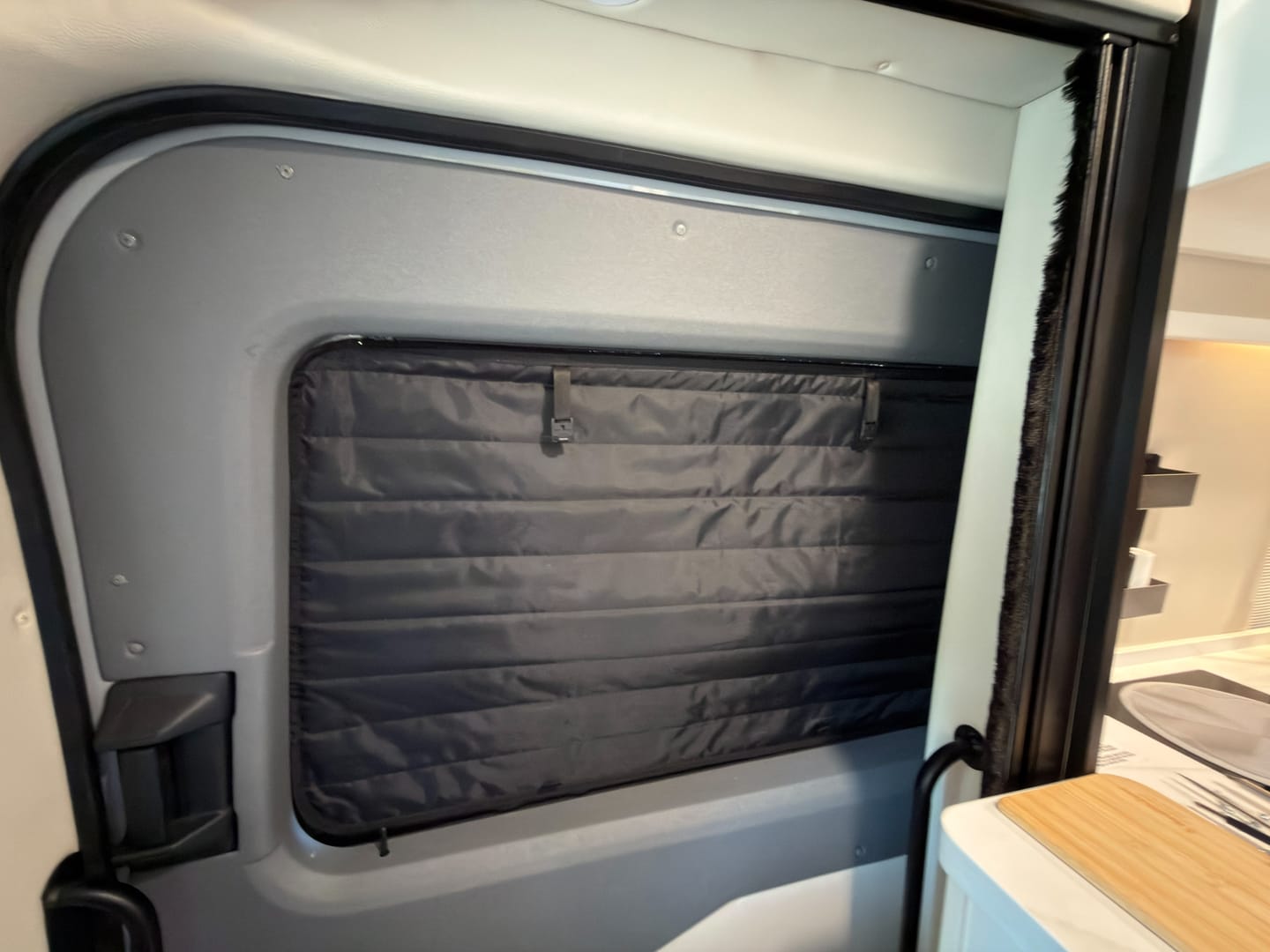 Customer photo review of Coachmen Beyond 22C + 22D - Slider Door Shade
