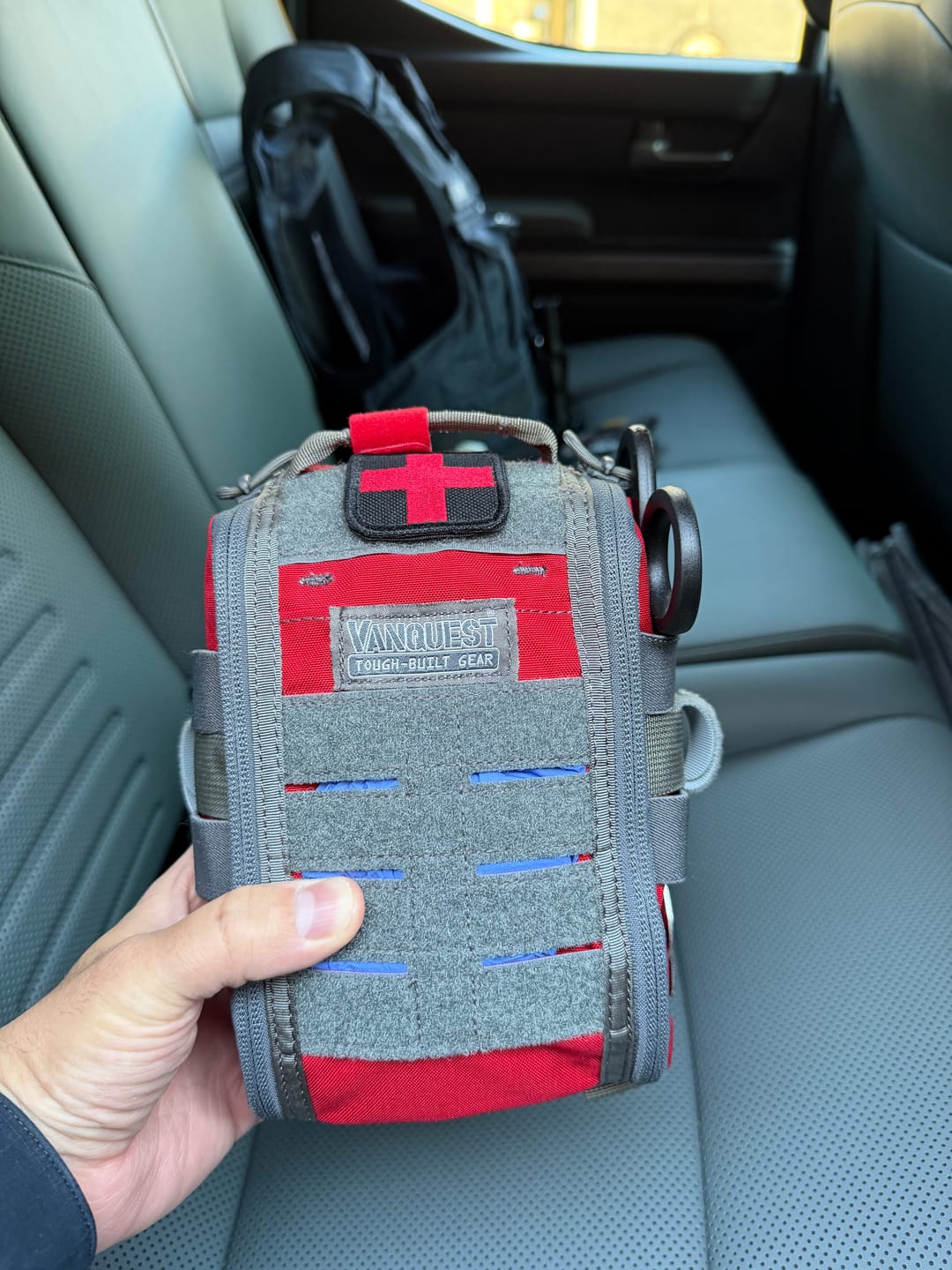 Customer photo review of 5" x 8" Vanquest FATPack Large Kit | First Aid Kit | Medical Gear Outfitters