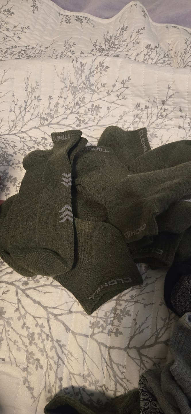 Customer photo review of Ankle Socks 8 Pairs
