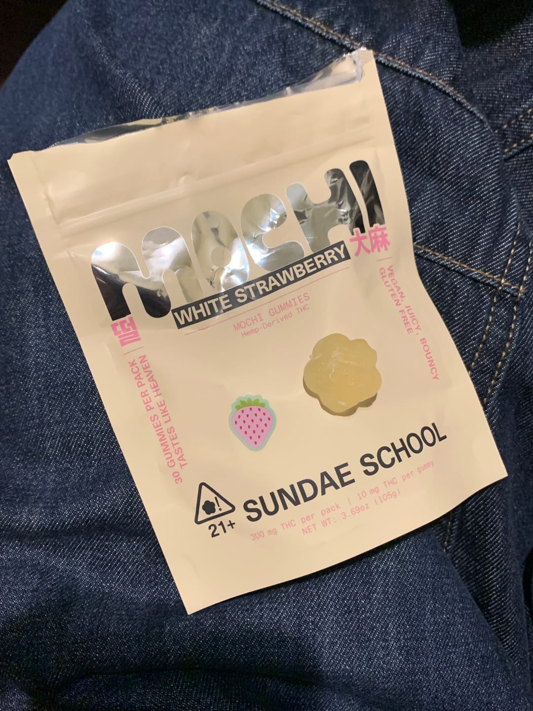 Customer photo review of White Strawberry (10mg) Value Pack