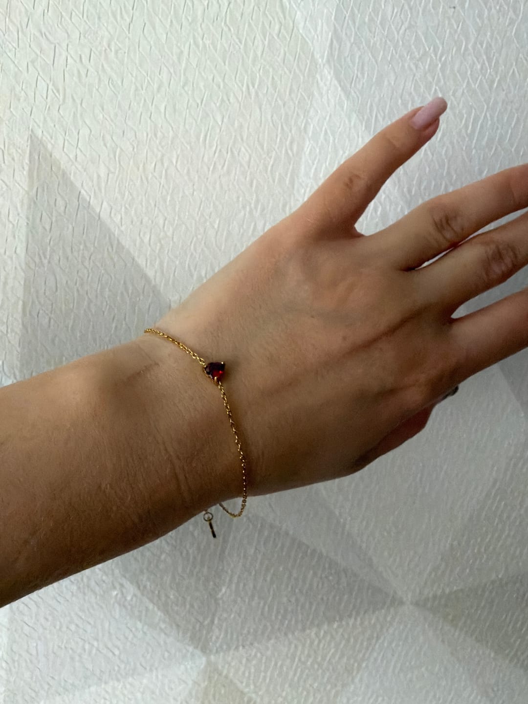 Customer photo review of Love Bracelet Gold