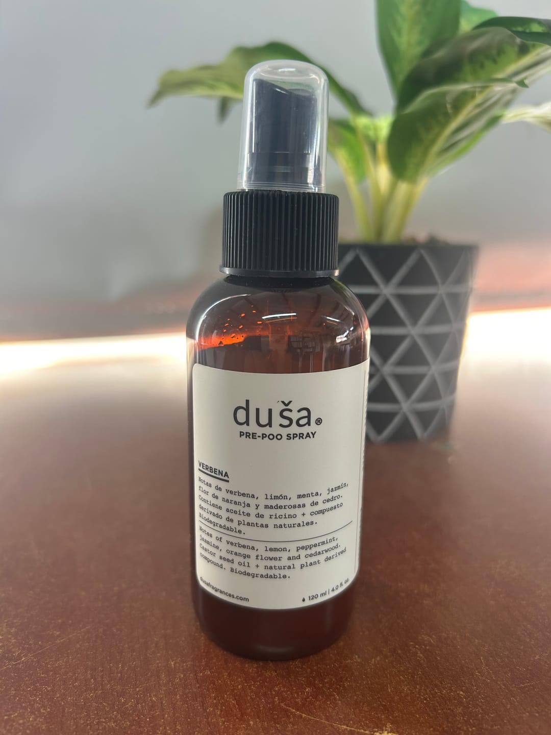 Customer photo review of Pre Poo Spray- 120 ml - Verbena