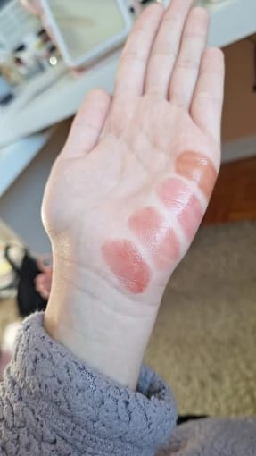 Customer photo review of O.TWO.O ICE-FILM MIRRO LIPSTICK