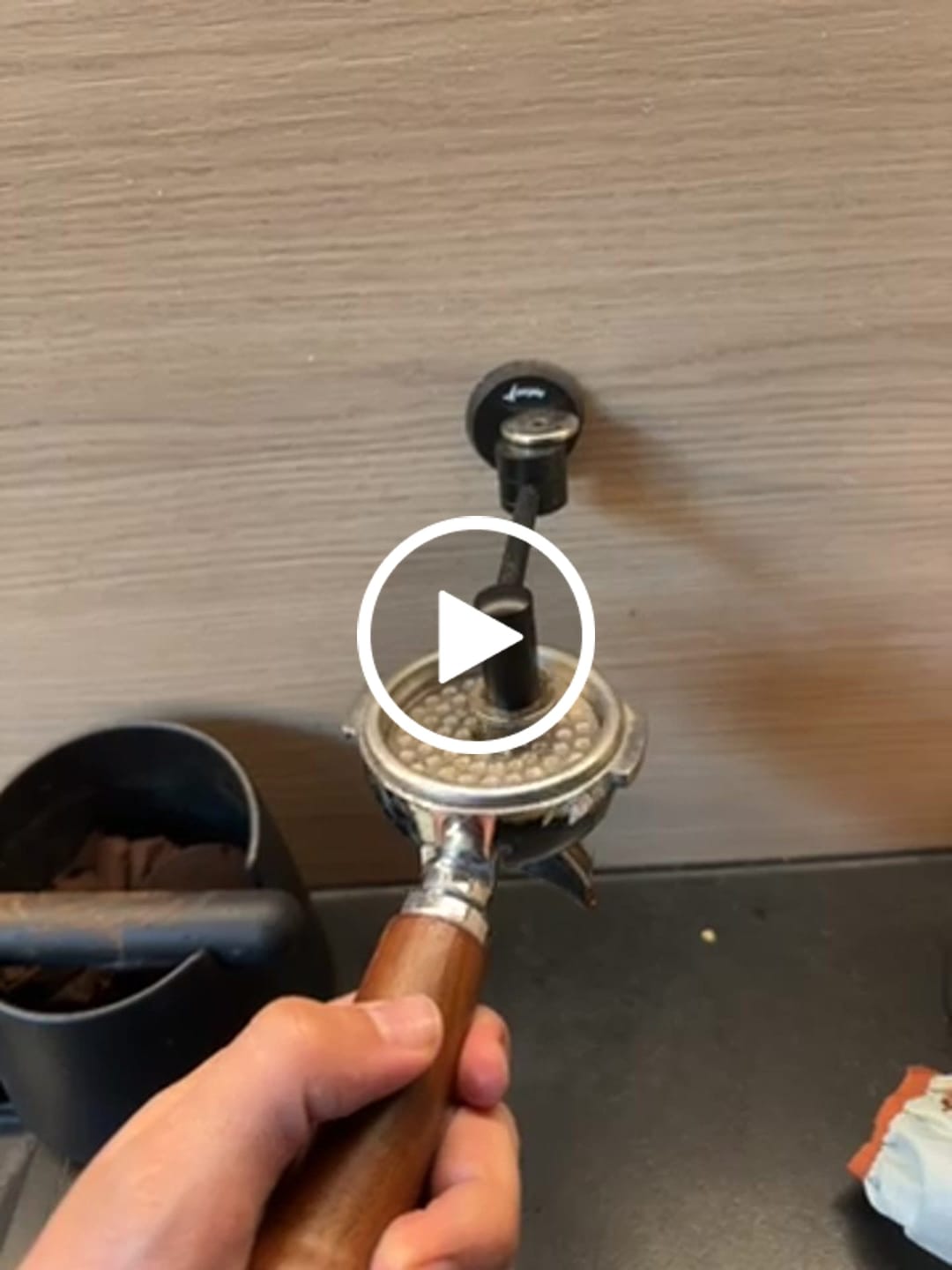 Customer video review of Precision Espresso Puck Screen
