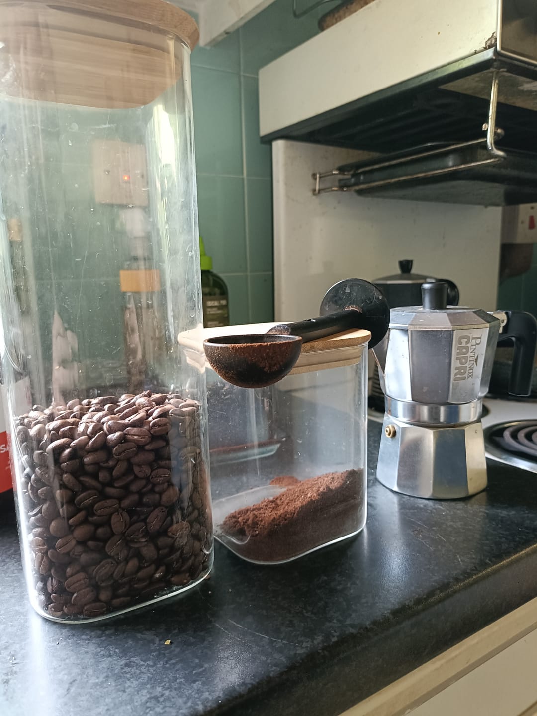 Customer photo review of Medium Roast Fairtrade Organic Coffee, Beans or Ground - 200g, 500g, 1kg