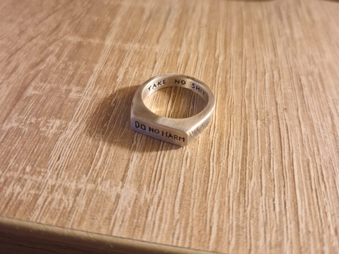 Customer photo review of Do No Harm | Silver