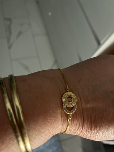 Customer photo review of Birthstone bracelet „Inseparable“
