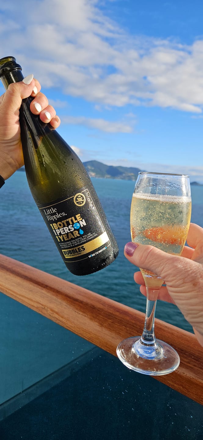 Customer photo review of Sparkling - Single Bottle
