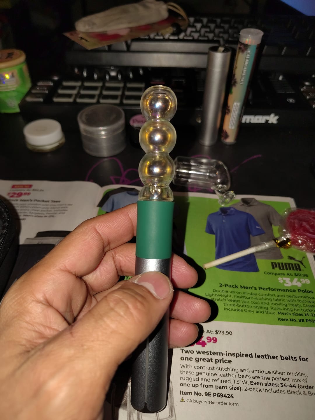 Customer photo review of Bubble Pivot Top