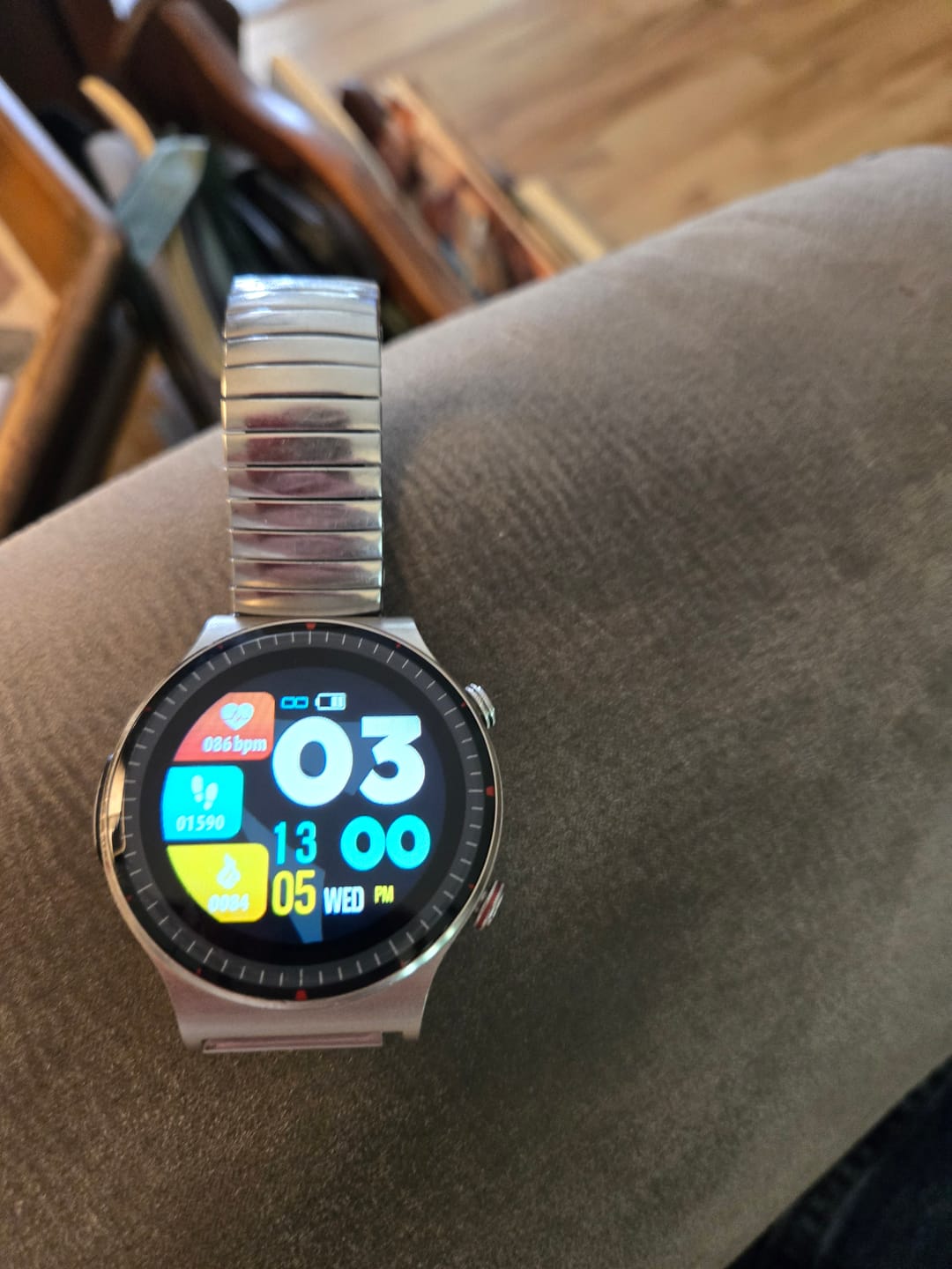 Customer photo review of FITAOS 2026 New ECG+PPG Full Touch Screen Smart Watch with Blood Oxygen Blood Pressure Heart Rate