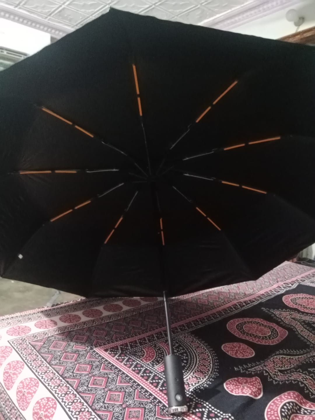 Customer photo review of UV Protected Umbrella with Torch - Unbreakable | Windproof | Waterproof