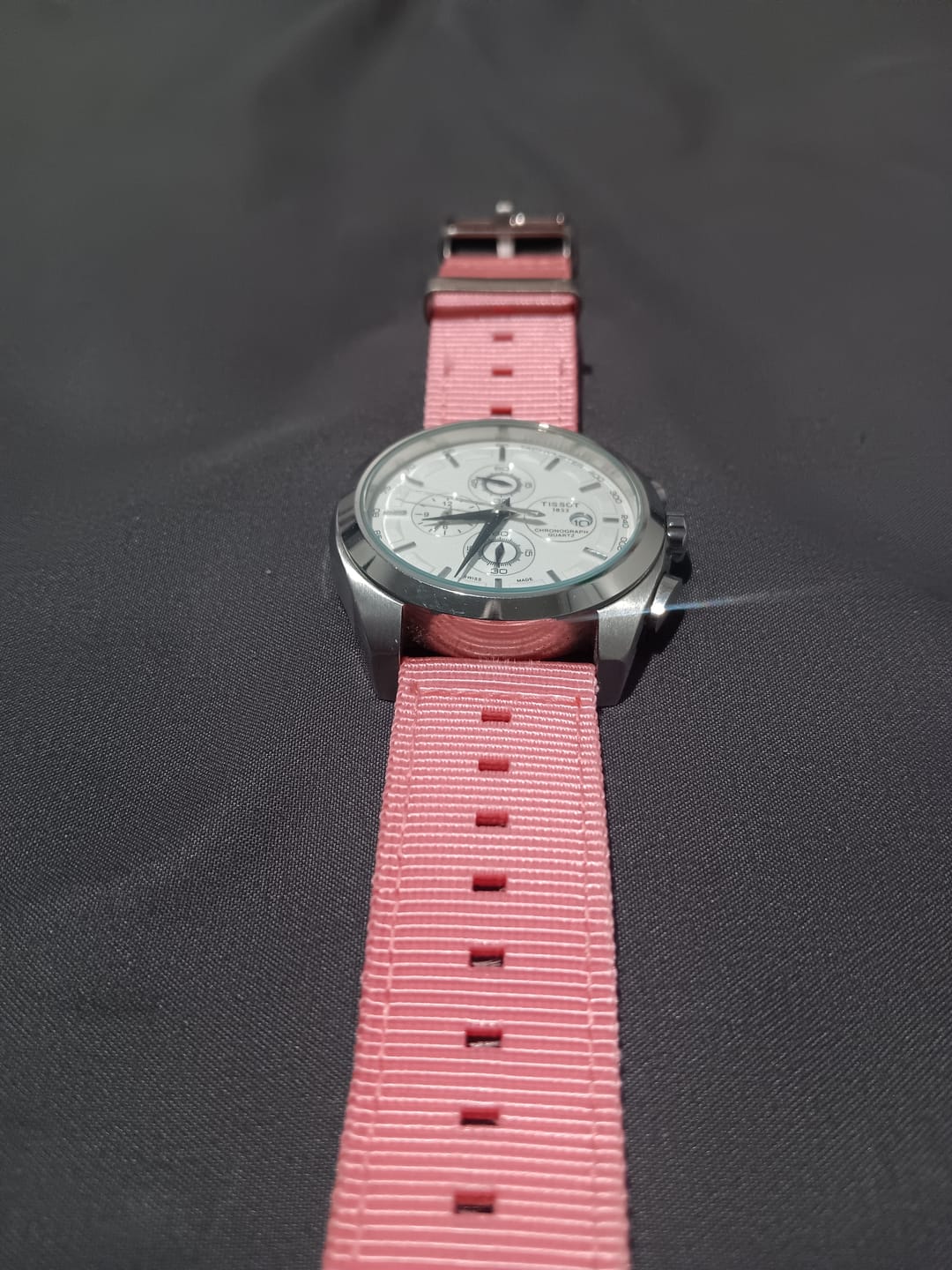 Customer photo review of Suunto Tough Nylon Watch Band - Rugged and Versatile