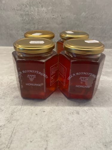 Customer photo review of Flytande honung 2 kg (4×500 g) – Svensk RAW honung
