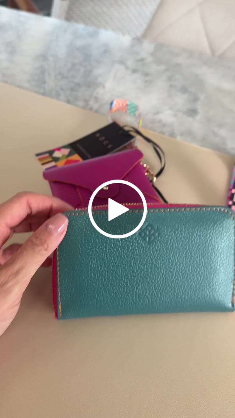 Customer video review of Cartera Mini con Pulsera - Jade