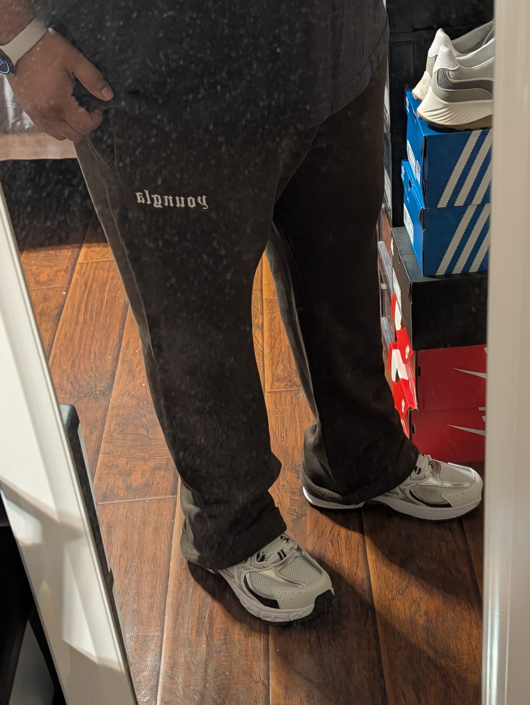 Customer photo review of 216 Eternal No Cuff Sweats