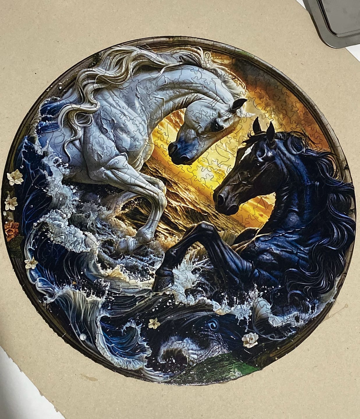 Customer photo review of Ebedi Düello - Ahşap Puzzle
