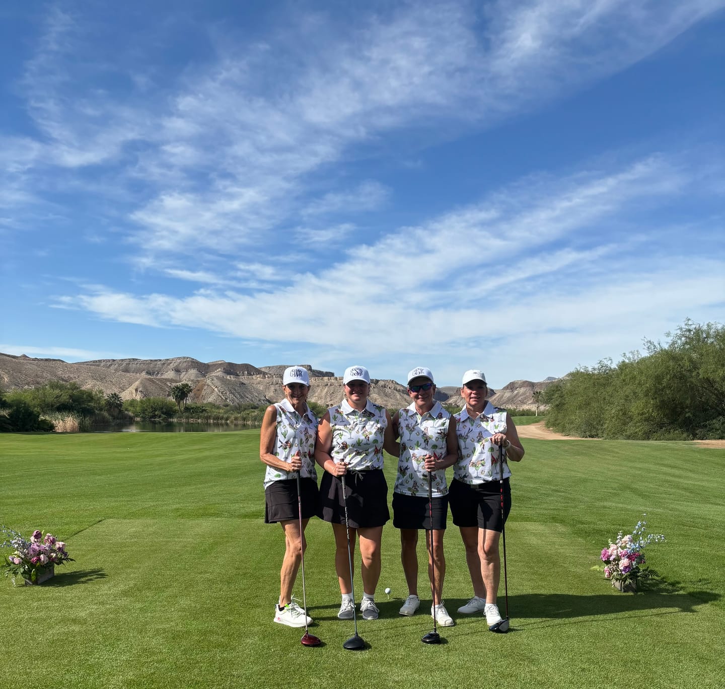 Customer photo review of Margarita Cocktail Cowgirl Sleeveless Golf Shirt For Ladies, Western Golf Shirts Women GE0166