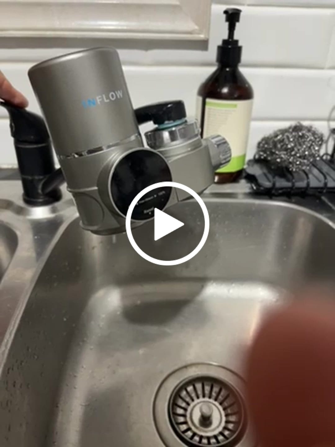 Customer video review of InFlow Tap Filter