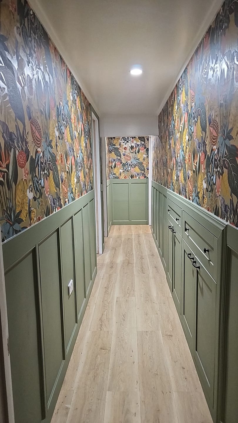Customer photo review of Reverie - Funky Jungle Wallpaper - Gold