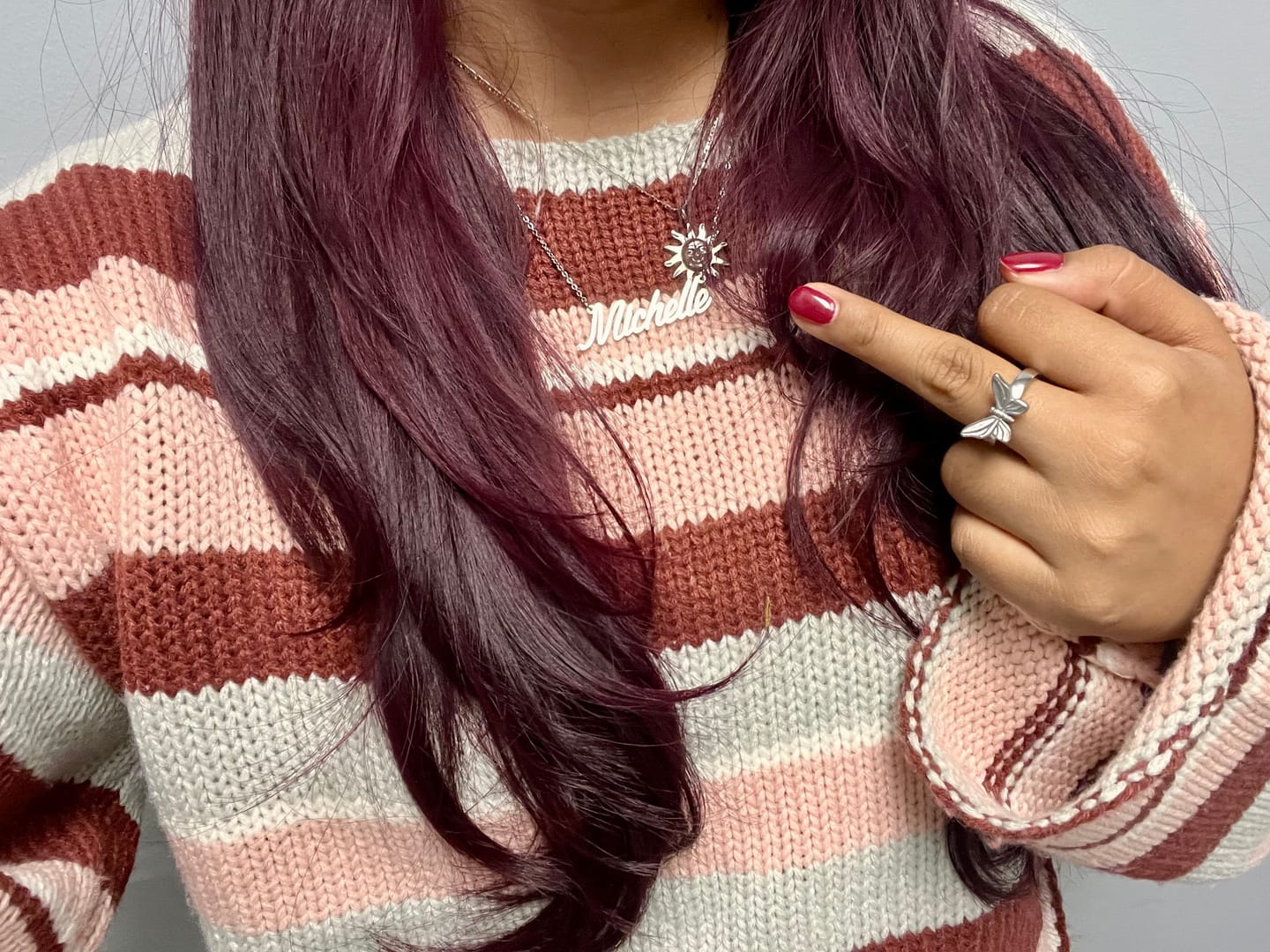 Customer photo review of BUTTERFLY RING