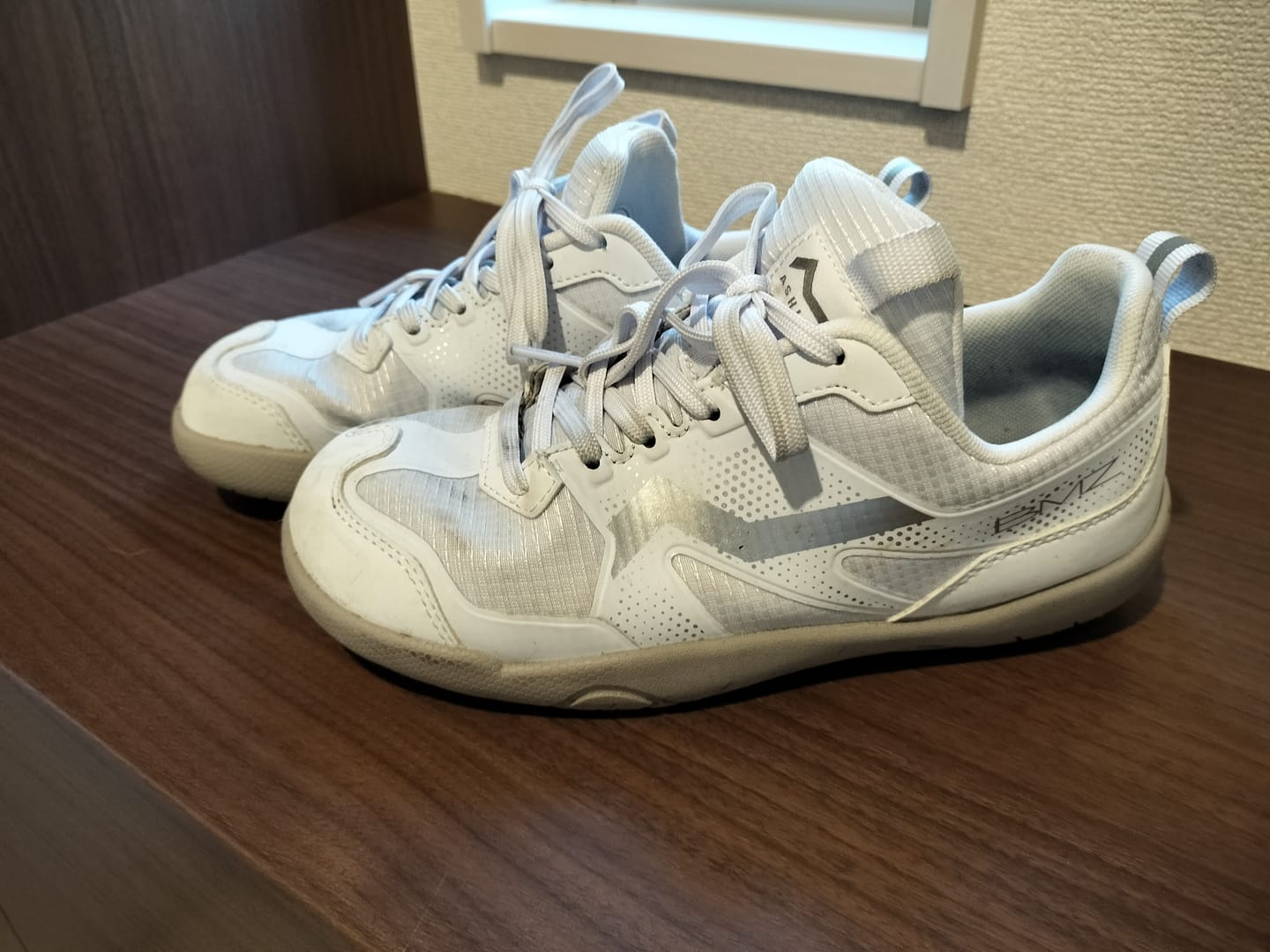 Customer photo review of アシトレウォーキングシューズ