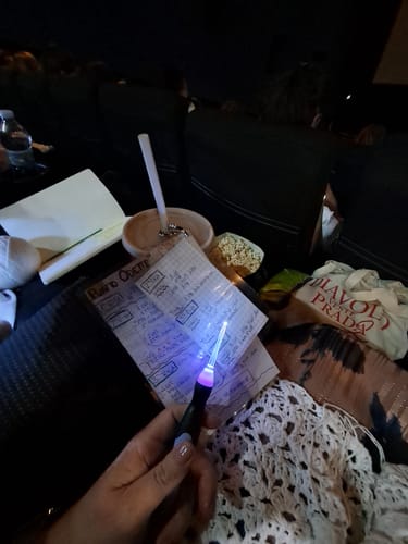 Customer photo review of KNITTING & CROCHET MOVIE NIGHT - MILANO - May 8