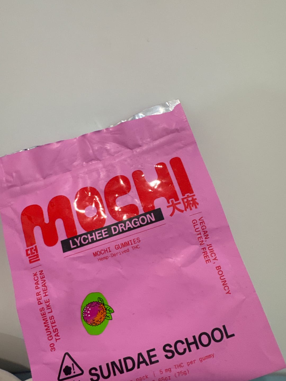 Customer photo review of Lychee Dragon (10mg) Mini