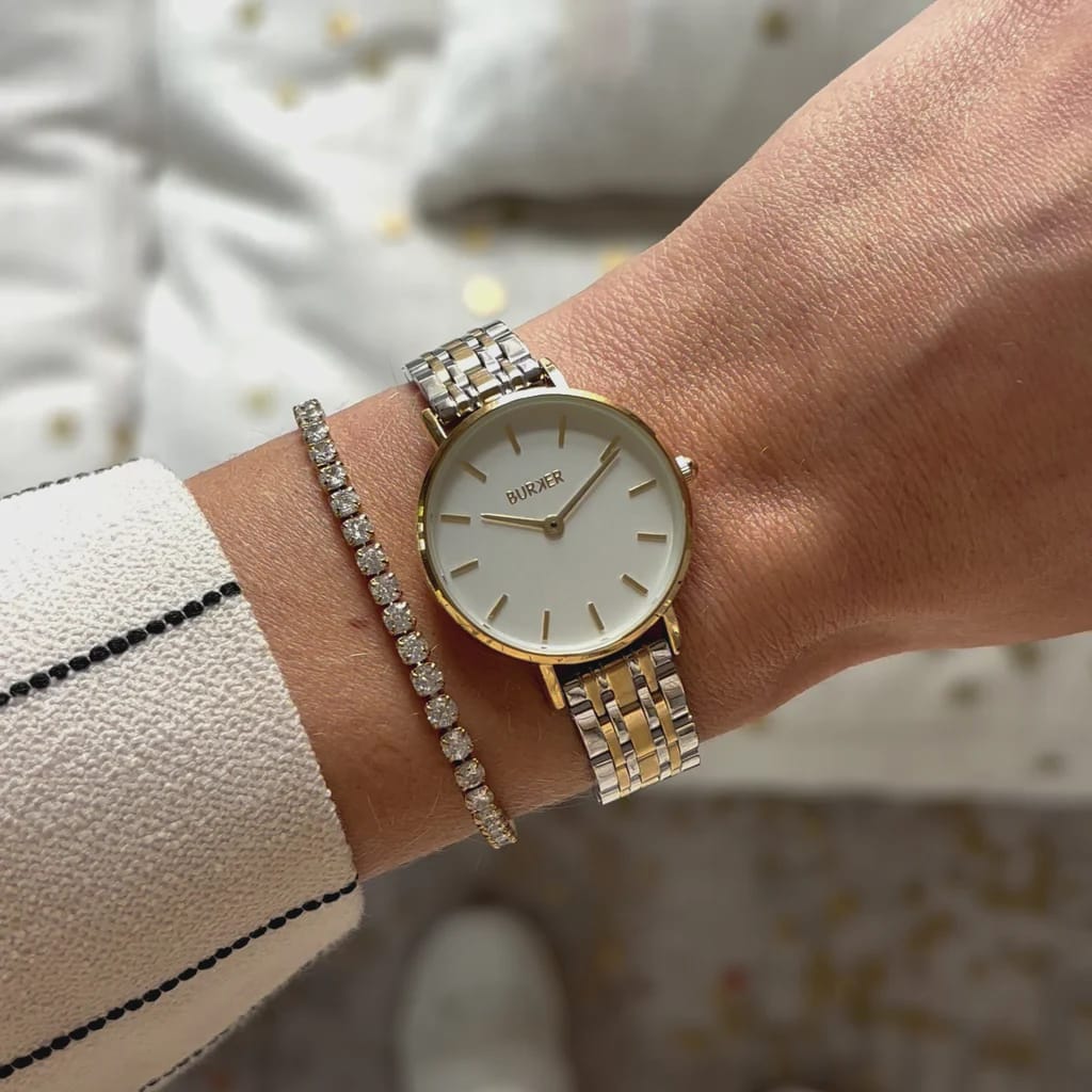 Customer photo review of Ruby Petite Gold Silver
