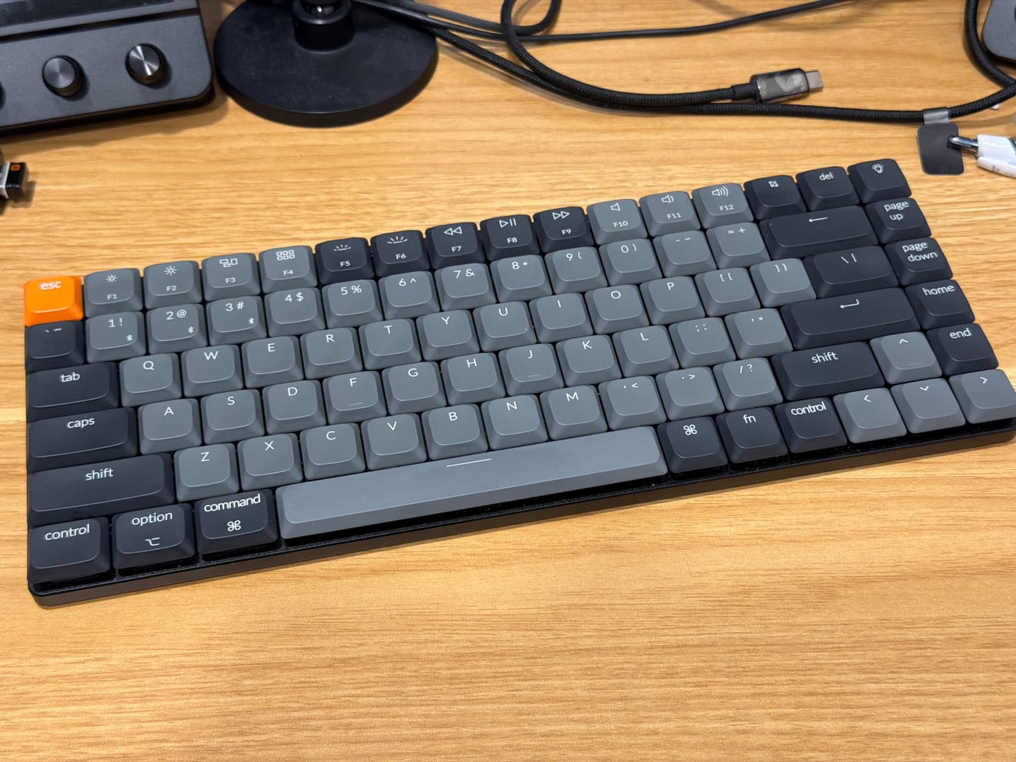 Customer photo review of Keychron K3 QMK 矮軸 無線機械鍵盤 第三代(英文版本-送注音轉印貼紙)