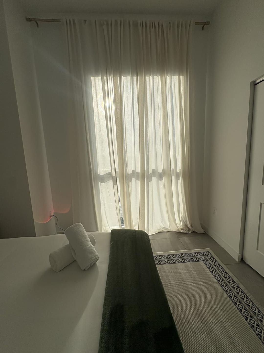 Customer photo review of Solid Linen-Blend 3-in-1 Curtains