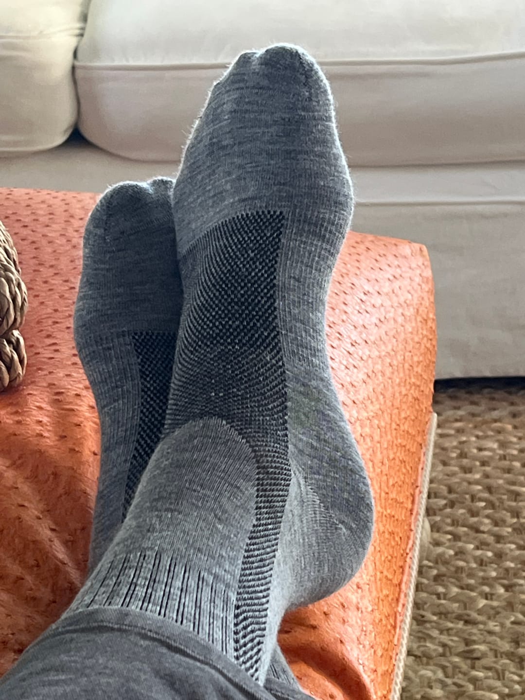 Customer photo review of Alpaca Compression Socks