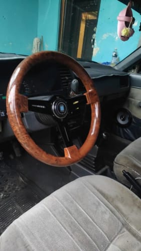Customer photo review of ND Wood 14inch Classic Steering Wheel