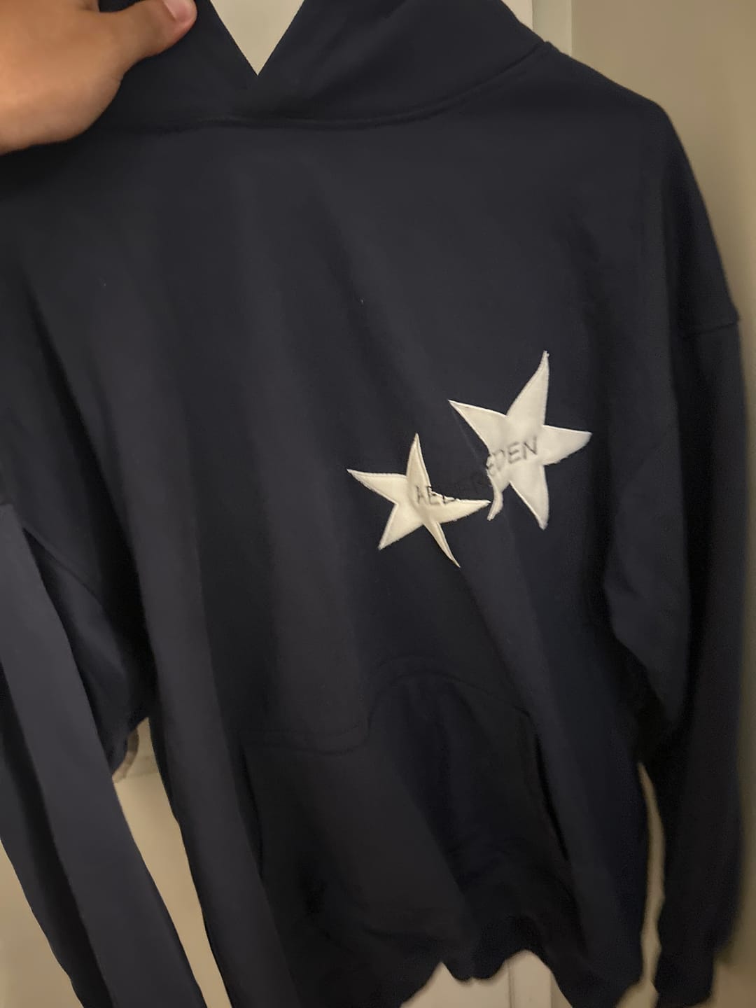 Customer photo review of Aelfric Eden Star Color Contrast Hoodie