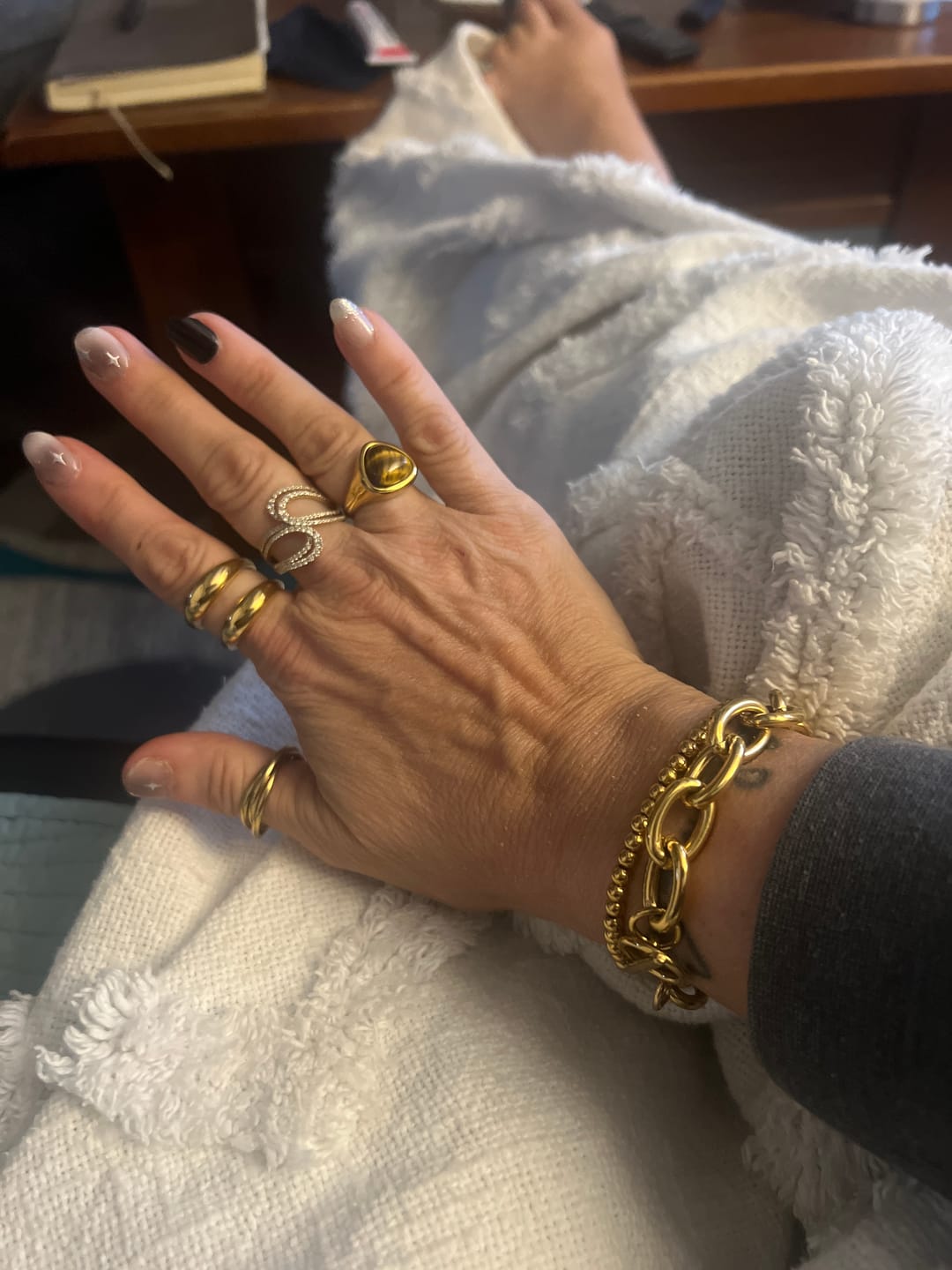 Customer photo review of Maui Paperclip Necklace (Bundle)
