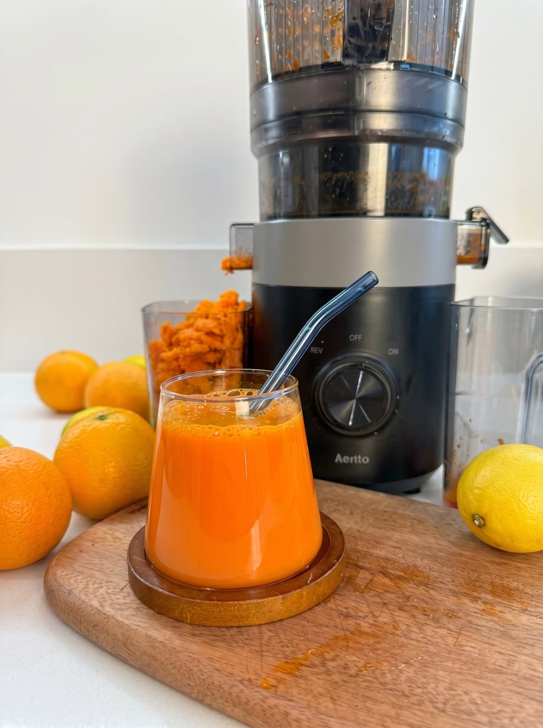 Customer photo review of Aeitto MAX6 EasePress Juicer | Less Prep, Less Cleanup, Filter-Free Easy Clean Design