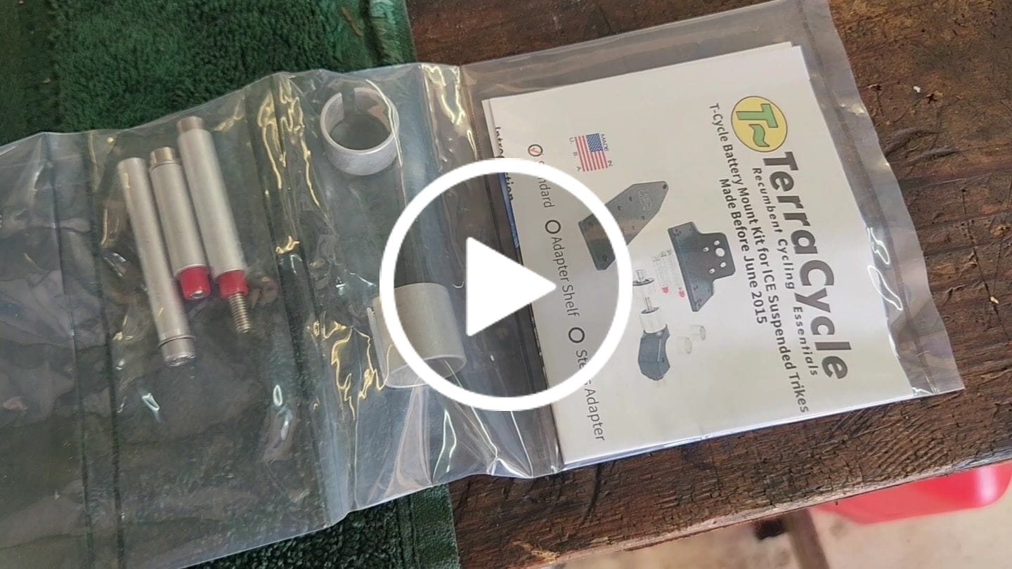 Customer video review of ICE Configured Battery Mount - Suspended Trikes