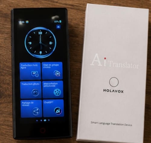 Customer photo review of Traducteur vocal Instantané HOLAVOX