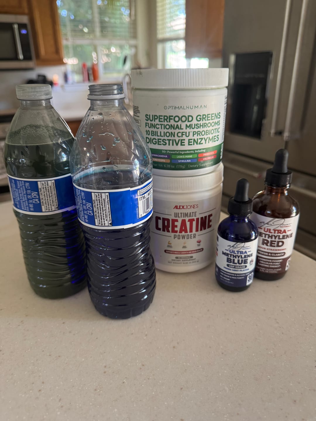 Customer photo review of Ultra Methylene Blue - Fresh Mint Flavor (50mL) (30 Servings)