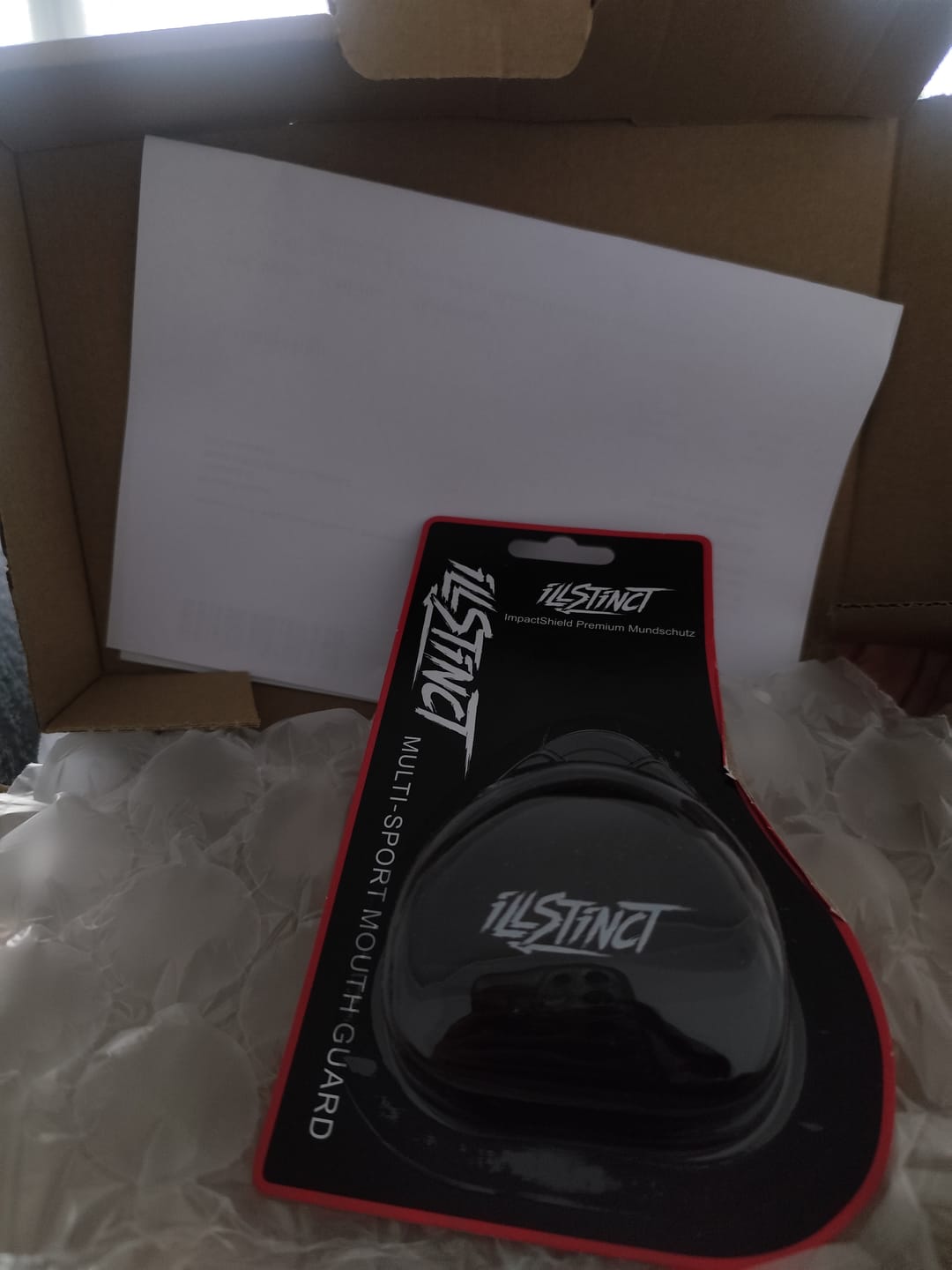 Customer photo review of ImpactShield Premium Mundschutz