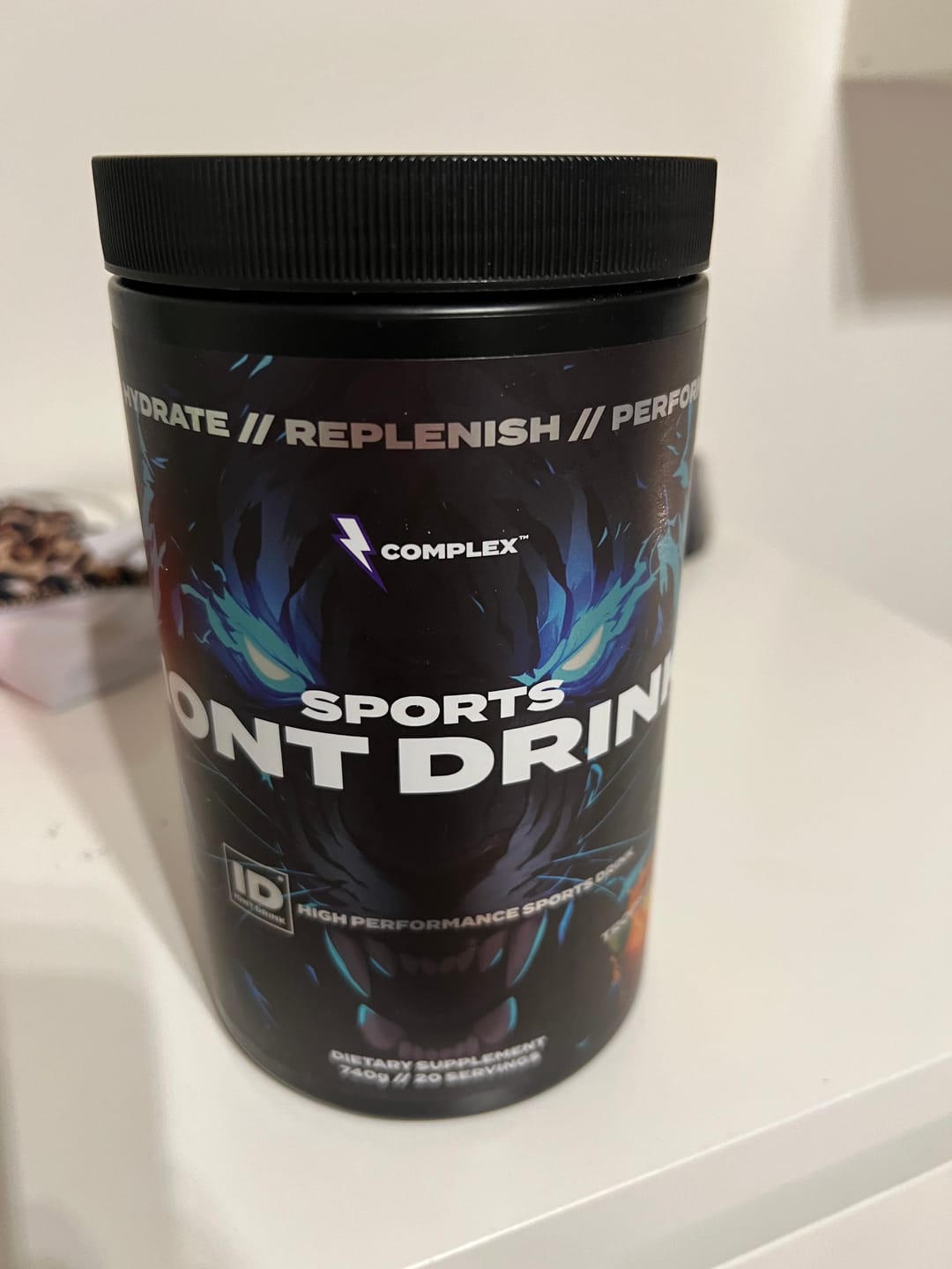Customer photo review of Dual-Carb Ion Drink