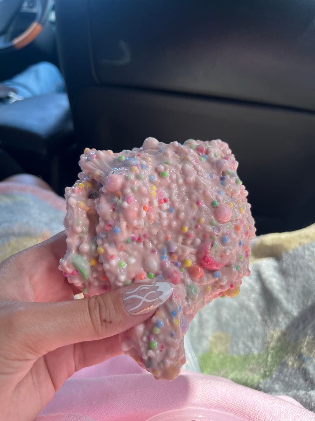 Customer photo review of Loopylicious Cereal Glossy Signature Dome™ Slime